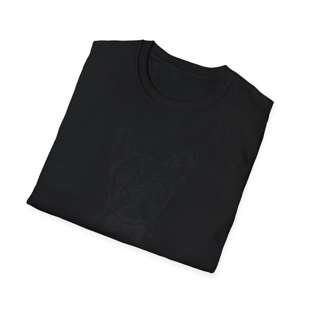French Bulldog with Glasses T-Shirt